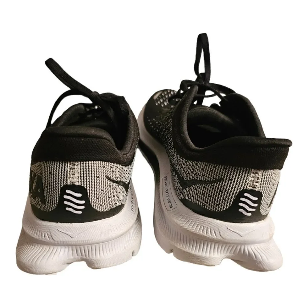 HOKA Kawana‎ Black White Sneakers - Size 8.5D